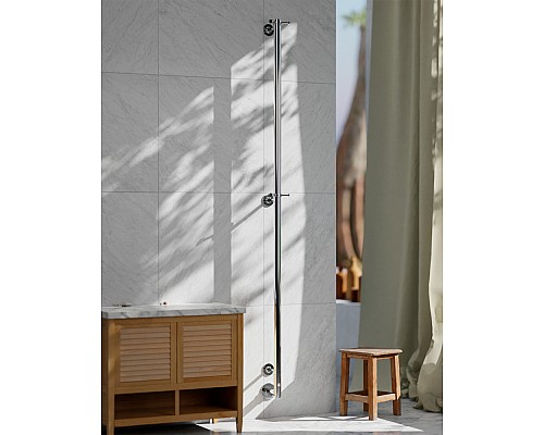 Полотенцесушитель электрический, хром, Margaroli Arcobaleno 616CRB-1650