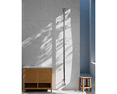 Полотенцесушитель электрический, хром, Margaroli Arcobaleno 616CRB-1650