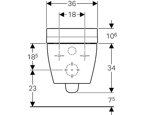 Подвесной унитаз-биде Geberit AquaClean Tuma Classic 146.094.11.1