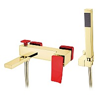 Смеситель для ванны,для душа Boheme Q 143-GR.2 золото