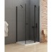 Душевое ограждение NEW TRENDY NEW SOLEO BLACK 120x110x195 (черный)