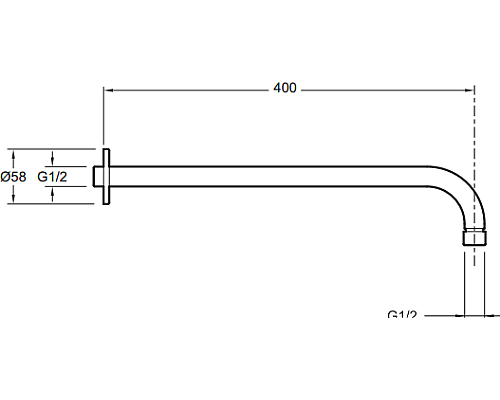 Держатель для душа Jacob Delafon E10039CP