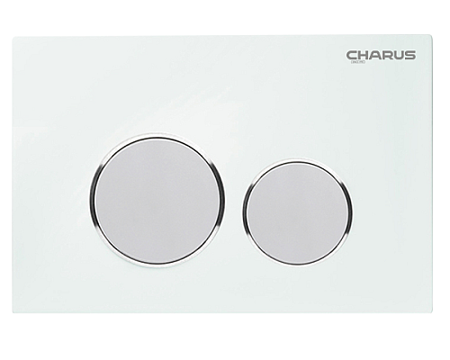 Клавиша для инсталляции CHARUS Bagliore FP.330.WHITE.10, белый атлас