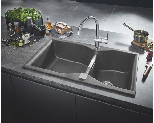 Кухонная мойка Grohe K700 90 Серый гранит