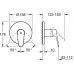 Смеситель для душа Grohe Eurodisc Cosmopolitan Хром