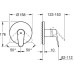 Смеситель для душа Grohe Eurodisc Cosmopolitan Хром
