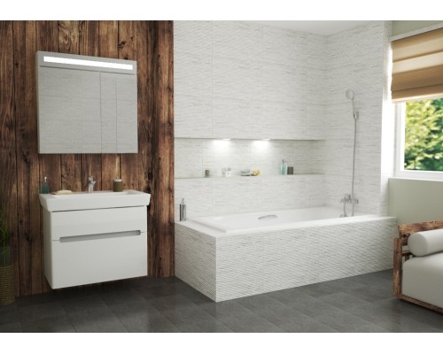 Ванна чугунная OWL 1975 OWLIB191115 180x80 с ручками и ножками в комплекте