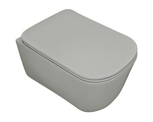Унитаз Kerasan Tribeca 511459 подвесной Grigio matt без сиденья