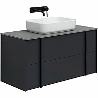Тумба под раковину Allen Brau Reality 100 1.32007.AM подвесная Антрацит матовый