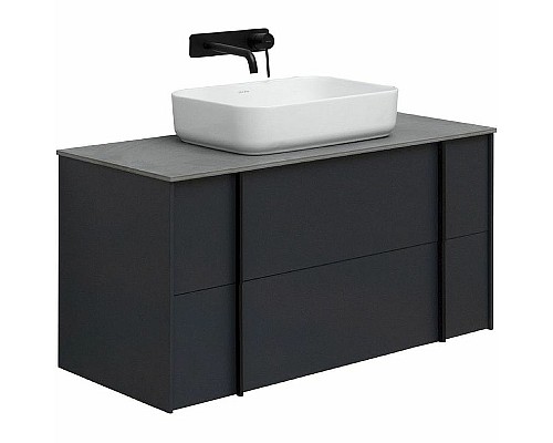 Тумба под раковину Allen Brau Reality 100 1.32007.AM подвесная Антрацит матовый