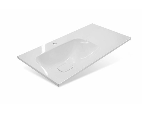 Тумба с раковиной Эстет Barcelona 90 L ФР-00003593 подвесная Белая