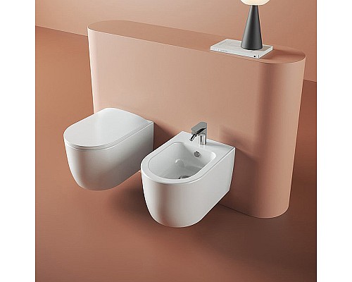 Унитаз Artceram Monet MNV001 01 00 подвесной Белый без сиденья