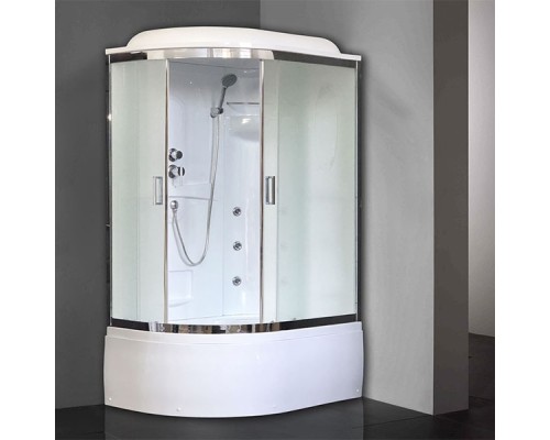 Душевая кабина Royal Bath ВК 120x80 с гидромассажем стекло матовое