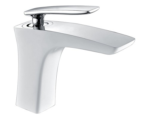 Смеситель для раковины Timo Helmi 4061/00-16F хром-белый