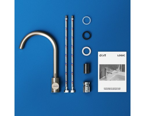 Смеситель для кухни Dorff Logic D3000000 Хром