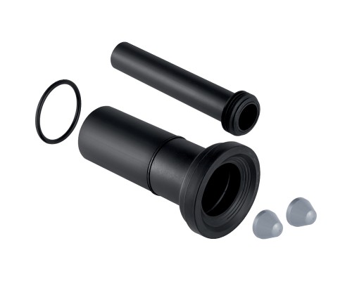 Впускной/выпускной патрубок для унитаза Geberit 152.438.46.1 Черный