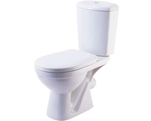 Унитаз компакт Rosa Комфорт 4620008192789 Белый с бачком и сиденьем