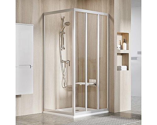 Душевая стенка Ravak Supernova APSS-75 94030UR2Z1 профиль Сатин стекло Transparent