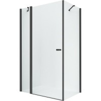 Душевое ограждение NEW TRENDY NEW SOLEO BLACK 100x90x195 (черный)