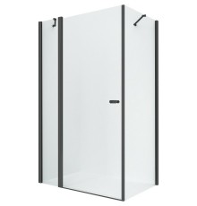 Душевое ограждение NEW TRENDY NEW SOLEO BLACK 100x90x195 (черный)