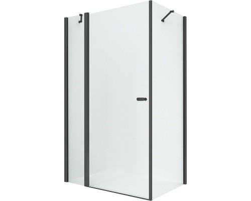 Душевое ограждение NEW TRENDY NEW SOLEO BLACK 100x90x195 (черный)
