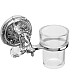 Стакан для зубных щеток Art&Max Barocco Crystal AM-1787-Cr-C Хром