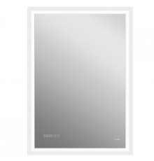 Зеркало Cersanit Led 080 Design Pro 60 с подсветкой с часами и подогревом