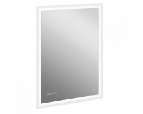 Зеркало Cersanit Led 080 Design Pro 60 с подсветкой с часами и подогревом