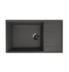 Кухонная мойка Ulgran Quartz мокрый асфальт