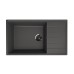 Кухонная мойка Ulgran Quartz Prima 860-09 мокрый асфальт
