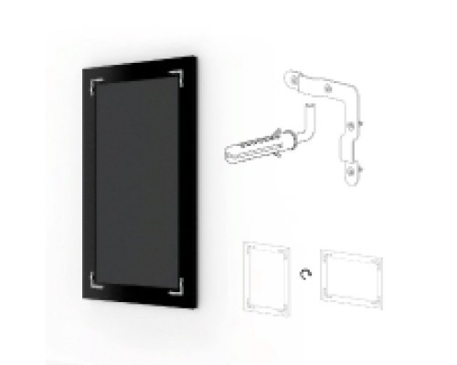 Зеркало Evoform Exclusive-G 108х108 Травленое серебро