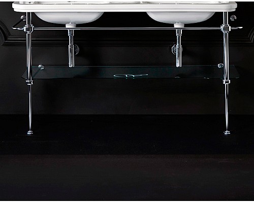 Консоль для раковины Kerasan Waldorf 9195K1cr 150 напольная