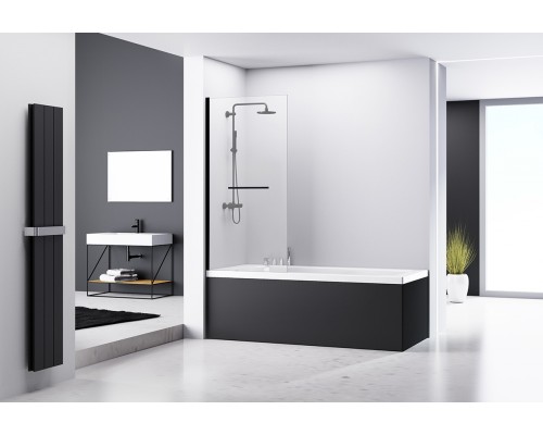 Шторка на ванну ABBER Immer Offen AG70100B