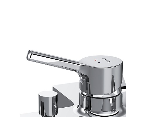 Смеситель для ванны/душа AM.PM X-Joy F85B10000 112 мм