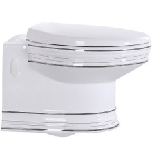 Унитаз CeramaLux Lux Classic подвесной с сиденьем Микролифт