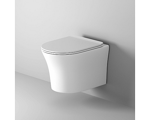 Унитаз Grossman Style GR-4475S подвесной Белый глянец с сиденьем Микролифт