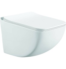 Унитаз CeramaLux подвесной с сиденьем Микролифт