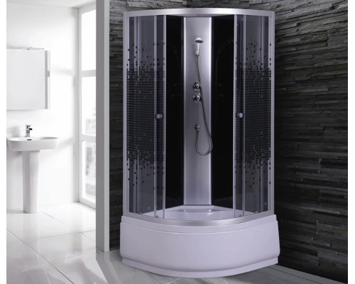 Душевая кабина Niagara Eco 90x90 NG-7508-14BK без гидромассажа