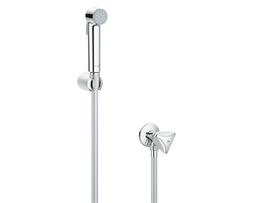 Душевой набор Grohe с гигиеническим душем и угловым вентилем