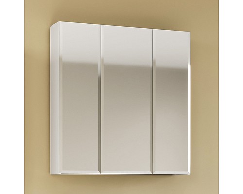 Зеркальный шкаф Marka One Mix 80 Белый