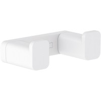 Двойной крючок Hansgrohe AddStoris 41755700 Белый матовый