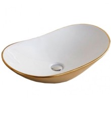 Раковина CeramaLux 61 Золотая