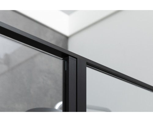 Душевая дверь Allen Brau Priority 100 3.31006.BBA Черный брашированный