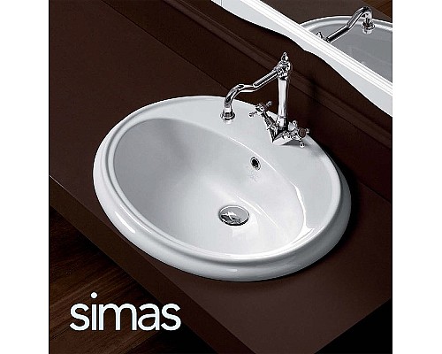 Раковина Simas Arcade 61 AR859bi*1 Белая