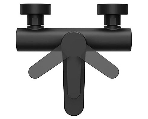 Смеситель для ванны Ravak Puri PU 022.20/150 X070185 Черный матовый