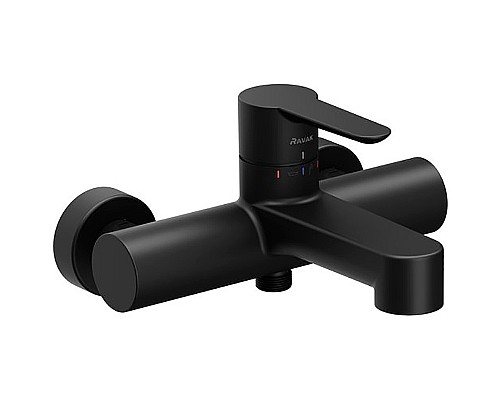 Смеситель для ванны Ravak Puri PU 022.20/150 X070185 Черный матовый