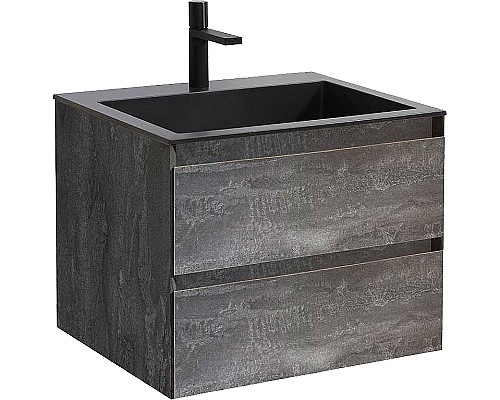Тумба под раковину Vincea Luka 60 VMC-2L600GS подвесная G.Stone