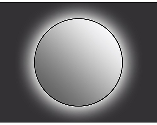 Зеркало Cersanit Eclipse 90 64148 с подсветкой Черное с датчиком движения Зеркало Cersanit Eclipse 90 64148 с подсветкой Черное с датчиком движения