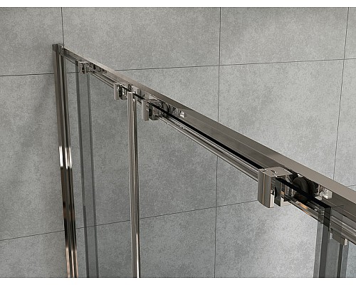 Душевой уголок Vincea Garda 170х90 VSR-1G29017CL профиль Хром стекло прозрачное