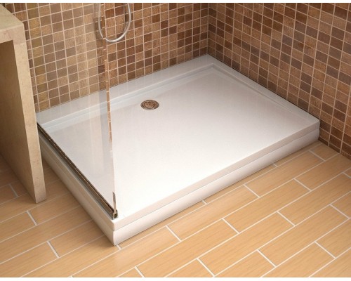 Душевой поддон из искусственного камня Эстет Каппа 120х80 ФР-00000762 Белый